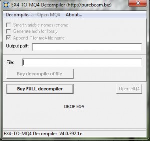 free ex4 to mq4 decompiler software downloads
